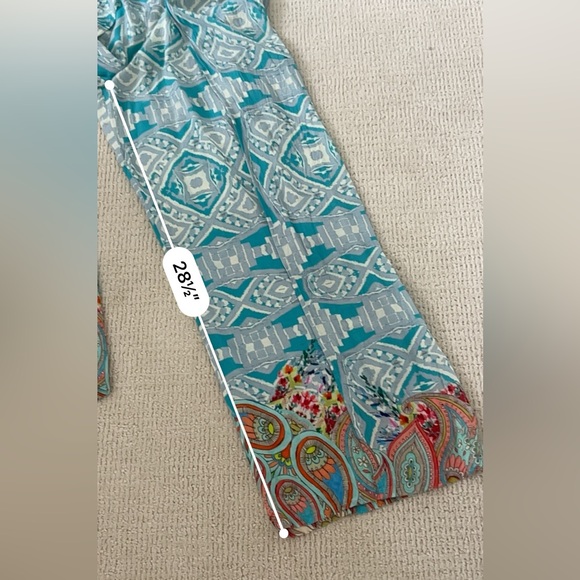 Johnny Was Dandridge Wrap Beach Pants - Picture 7 of 9